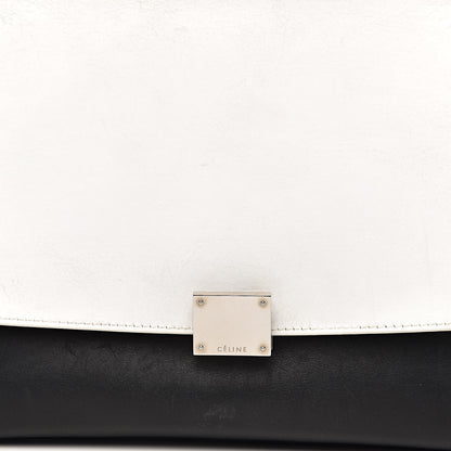 Celine Smooth Calfskin Suede Medium Tri-Color Trapeze White 17 of 17