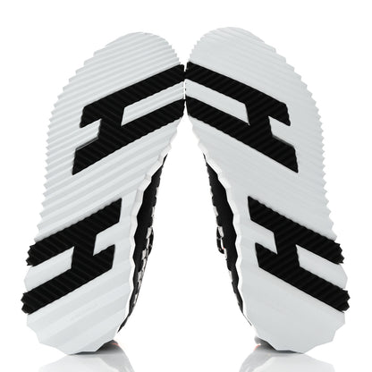 Hermes Knit Womens Flex Bolduc Sneakers 38 Black White 5 of 8