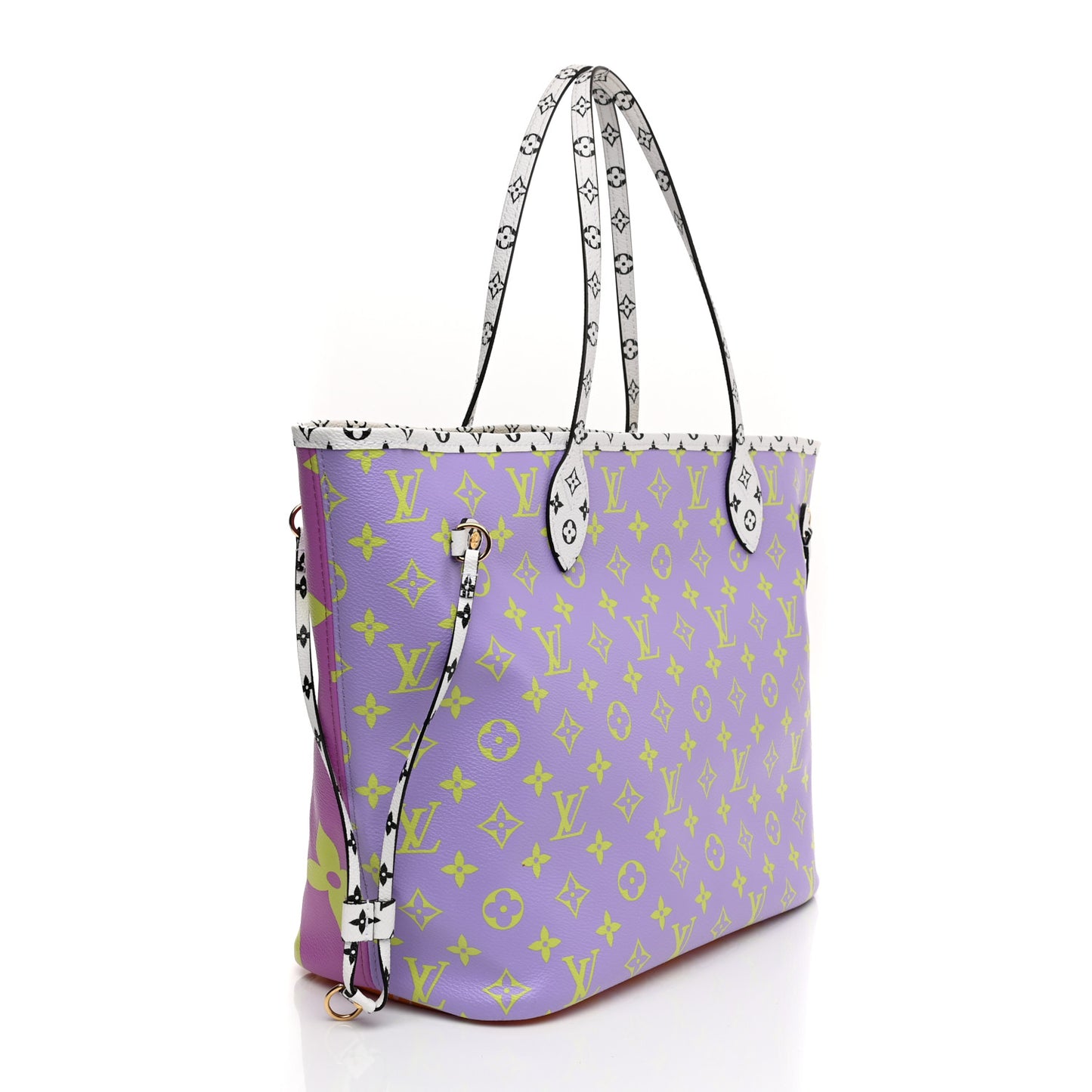 Monogram Giant Neverfull MM Pink Lilac