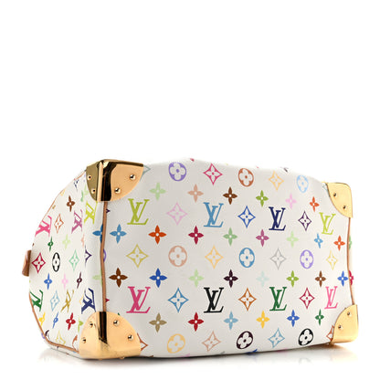 Louis Vuitton Monogram Multicolor Speedy 30 White 5 of 14