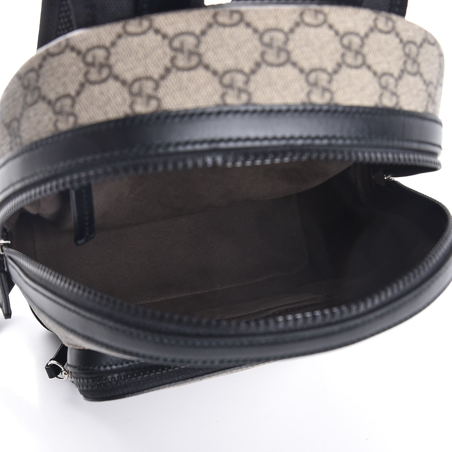 Gucci GG Supreme Monogram Small Eden Day Backpack Black 5 of 7