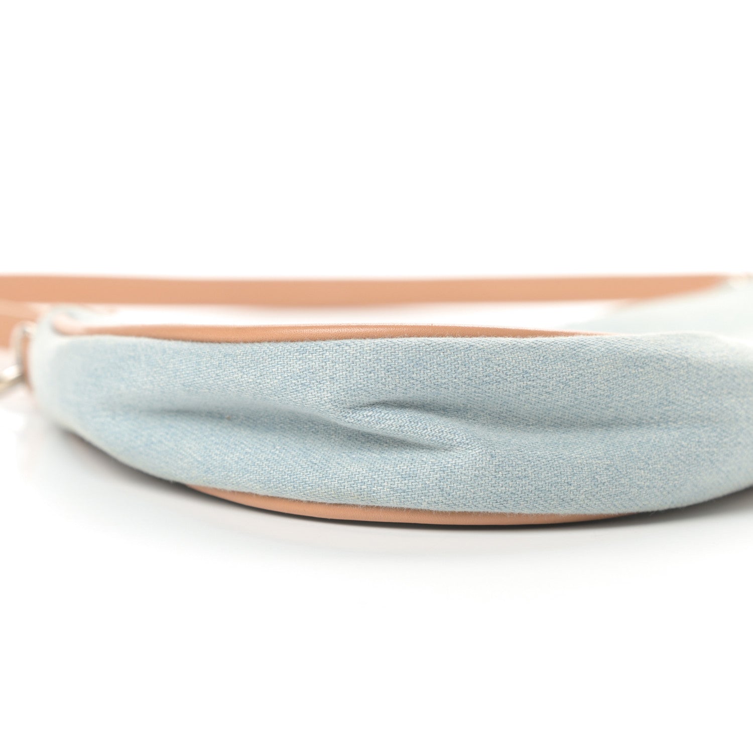 Christian Dior Denim Mini Saddle Pochette Blue 9 of 12