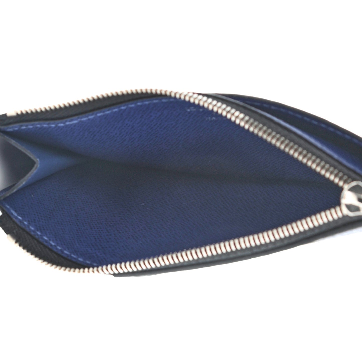 Monogram Taiga Coin Card Holder Cobalt