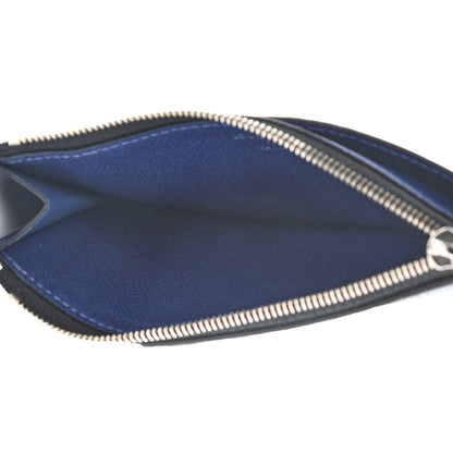 Louis Vuitton Monogram Taiga Coin Card Holder Cobalt 5 of 10