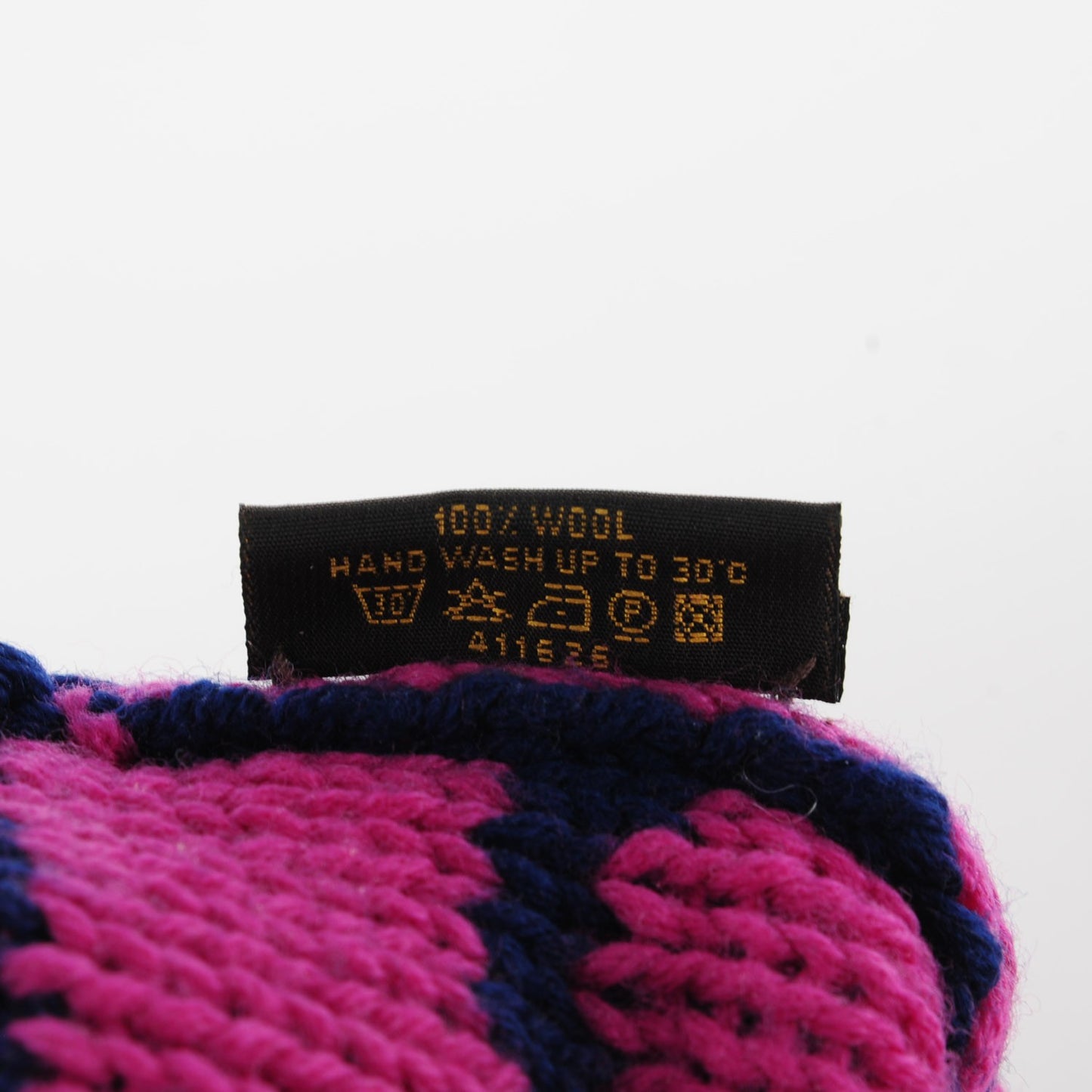 Wool Grand Froid Pom Beanie Hat