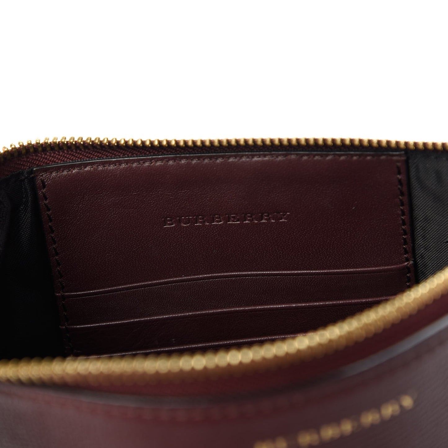 House Check Derby Peyton Crossbody Clutch Bag Mahogany Red