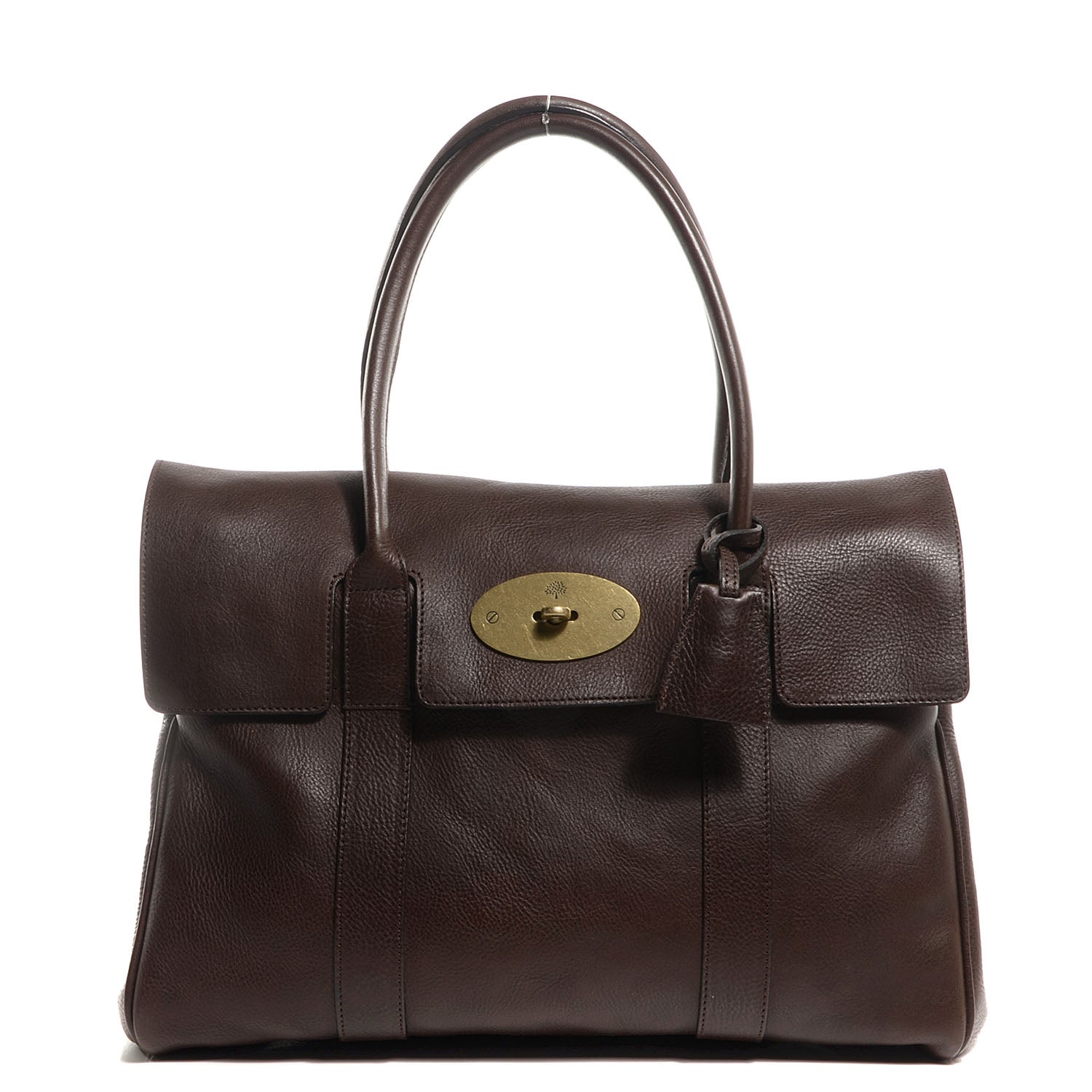 Mulberry Natural Leather Bayswater Chocolate 1 of 10