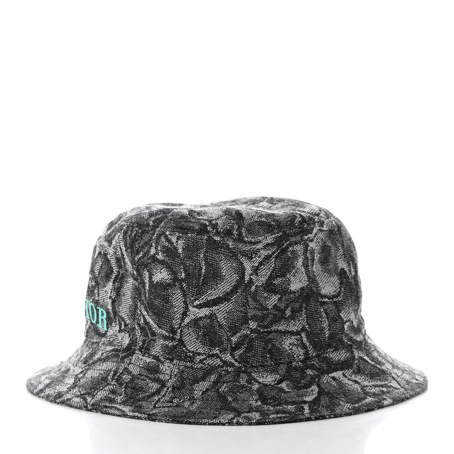 Christian Dior Cotton Jardin Floral Bucket Hat L Blue 4 of 10