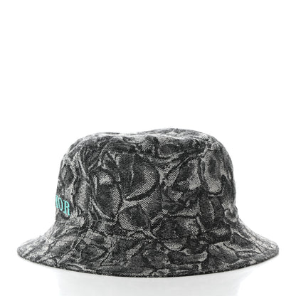 Christian Dior Cotton Jardin Floral Bucket Hat L Blue 4 of 10