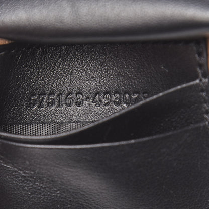 Gucci Calfskin Matelasse Mini GG Marmont 2.0 Bucket Bag Black 7 of 11