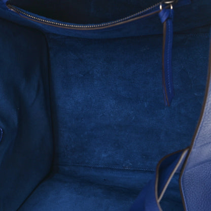Celine Supple Calfskin Medium Phantom Luggage Indigo 5 of 17
