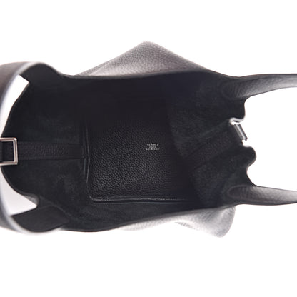 Hermes Taurillon Clemence Picotin Lock 18 PM Black 5 of 10