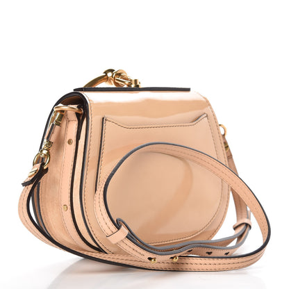 Chloe Patent Suede Small Nile Bracelet Bag Blush Nude 3 of 9