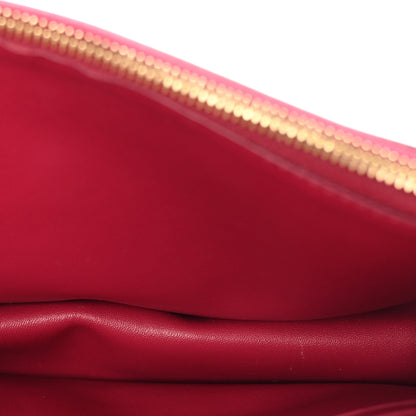 Louis Vuitton Monogram Flore Chain Wallet Fuchsia 5 of 9