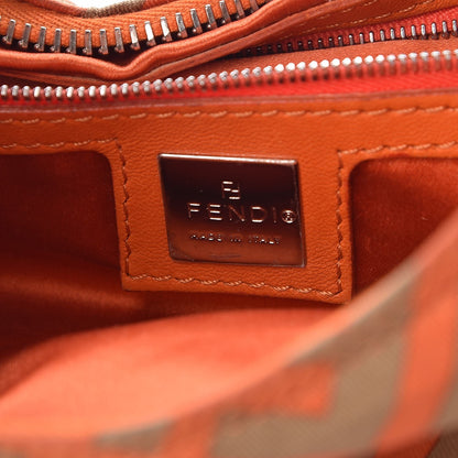 Fendi Zucca Hobo Orange 6 of 12