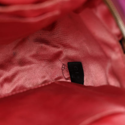 Gucci Velvet Matelasse GG Marmont Dome Backpack Fuchsia Violet Cyclamen 12 of 12