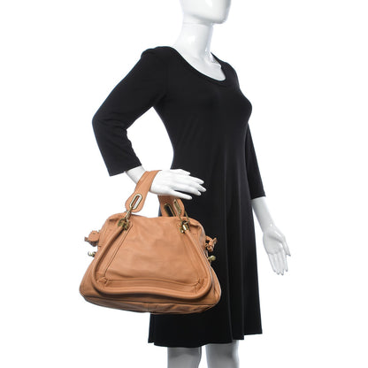 Chloe Calfskin Medium Paraty Light Tan 3 of 13