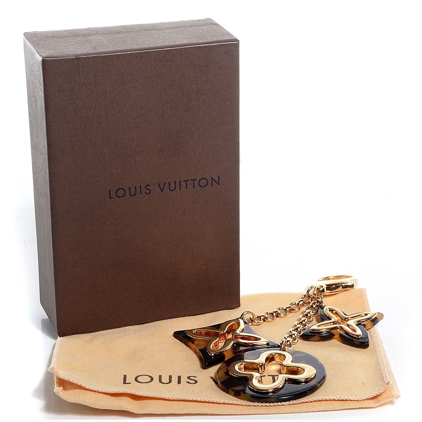 Insolence Bag Charm Ecaille