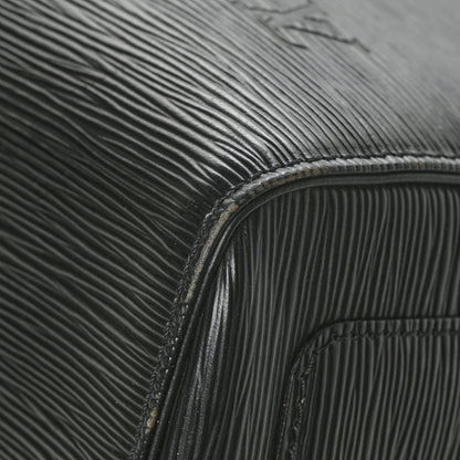 Louis Vuitton Epi Keepall 50 Black 9 of 11