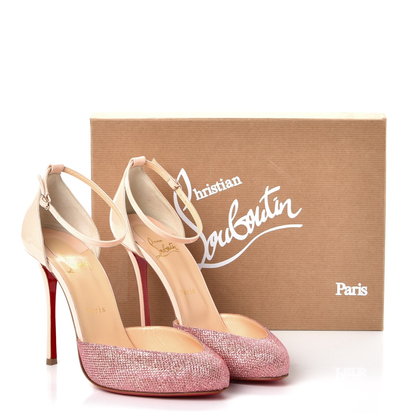 Glitter Fabric Patent Dollyla 100 Pumps 41 Poudre