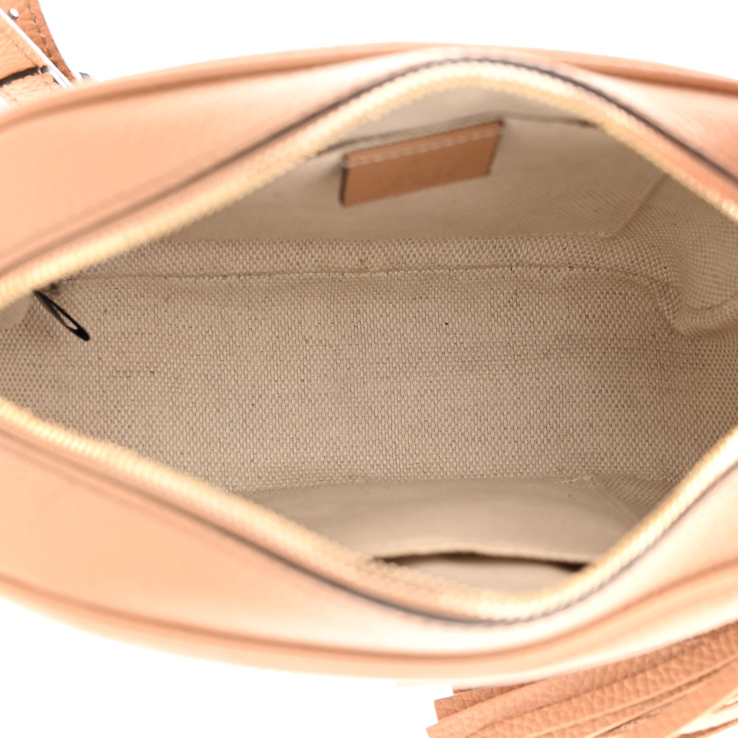 Gucci Pebbled Calfskin Small Soho Disco Bag Camelia 5 of 13