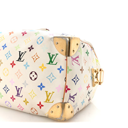 Louis Vuitton Monogram Multicolor Speedy 30 White 9 of 9