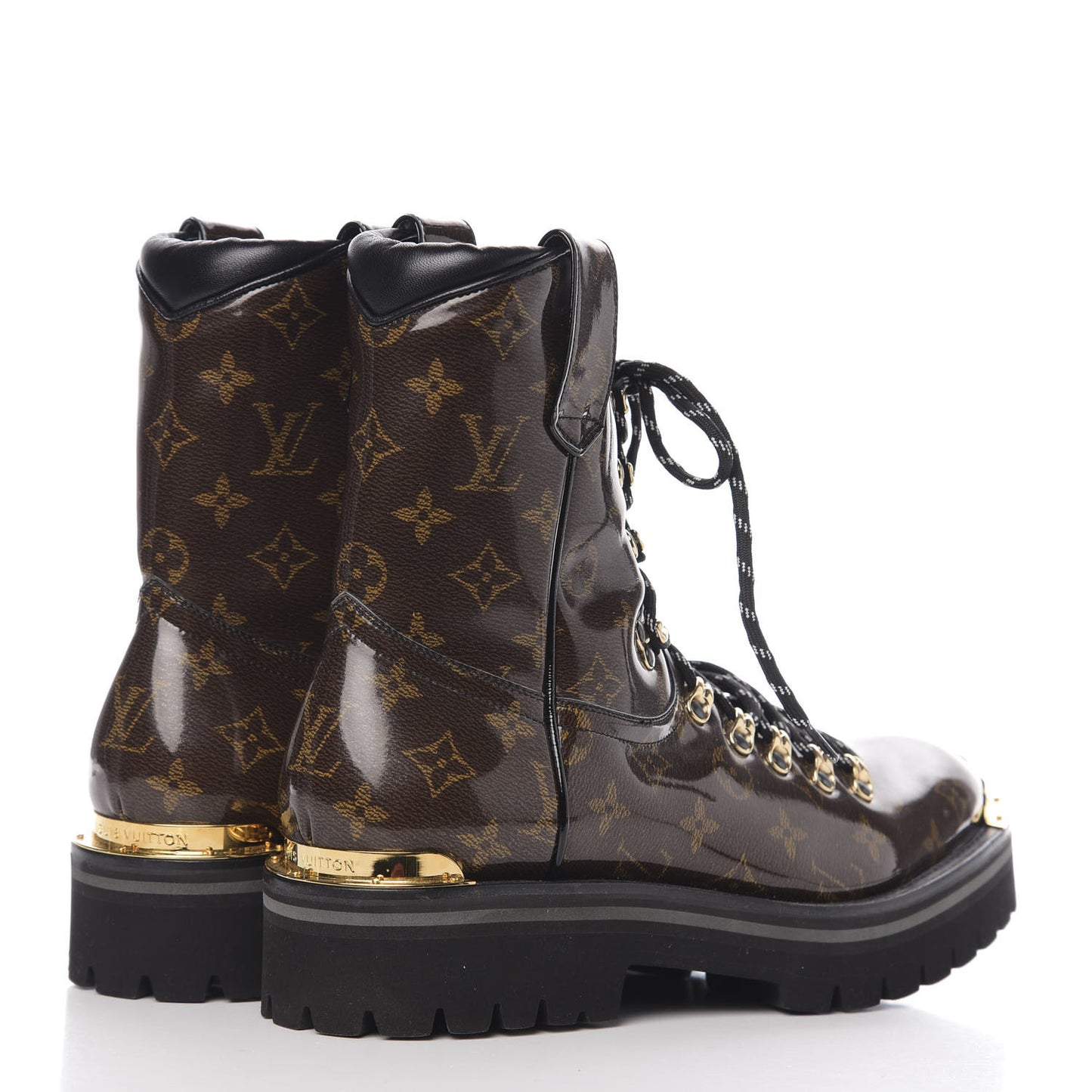 Monogram Glaze Mens Outland Ankle Boots 10 Ebene