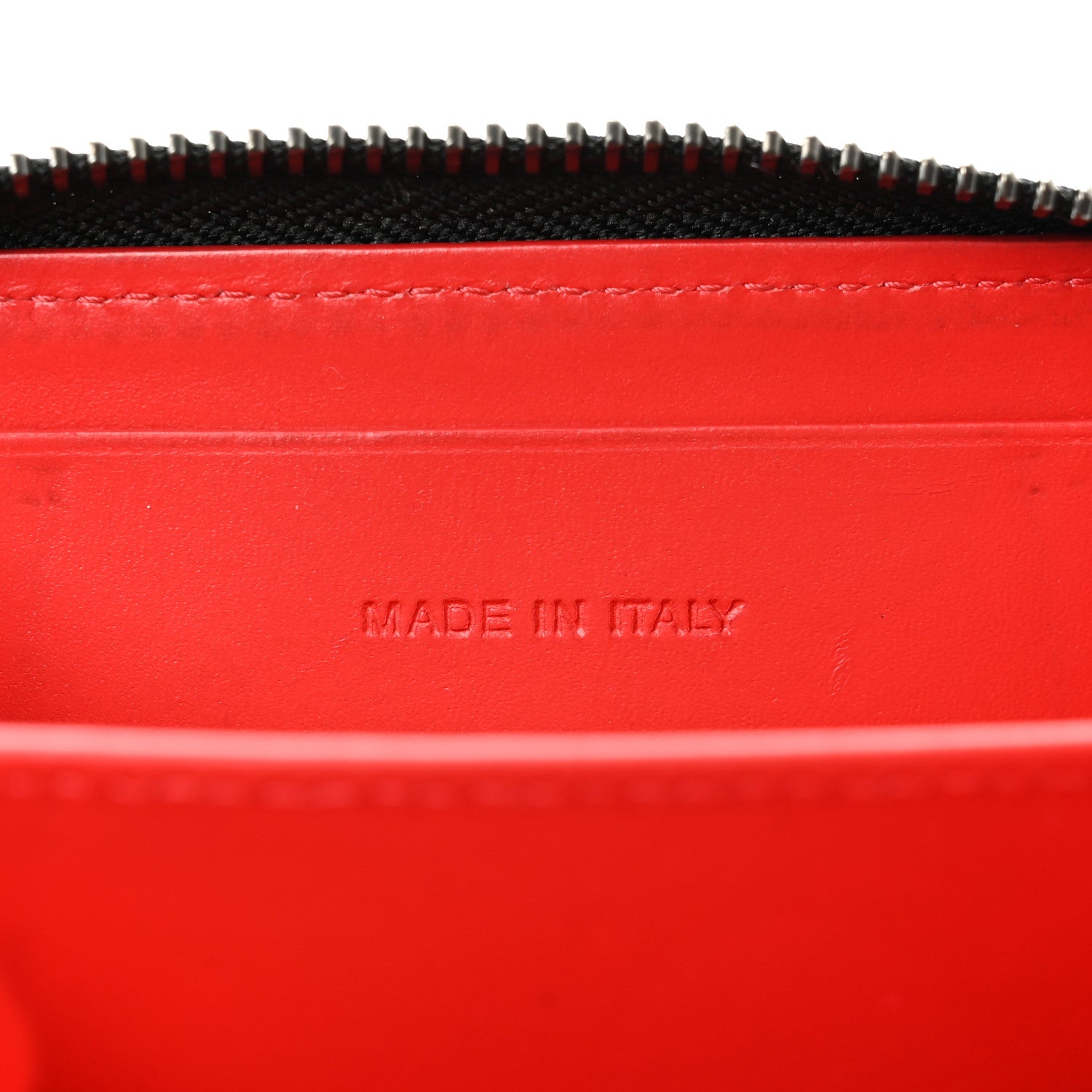 Christian Louboutin Calfskin Loubinthesky Panettone Coin Purse Black 7 of 9