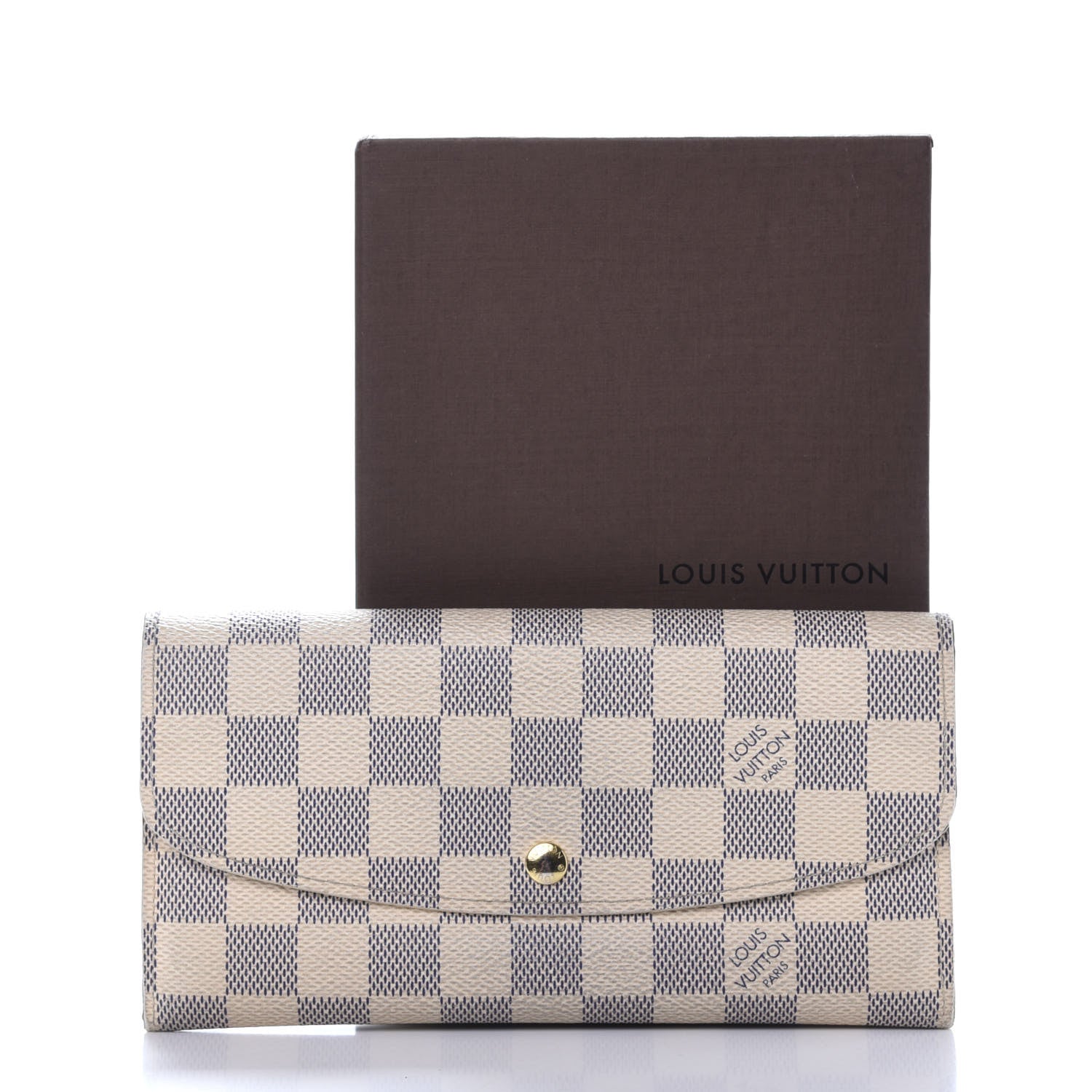 Louis Vuitton Damier Azur Emilie Wallet 11 of 11