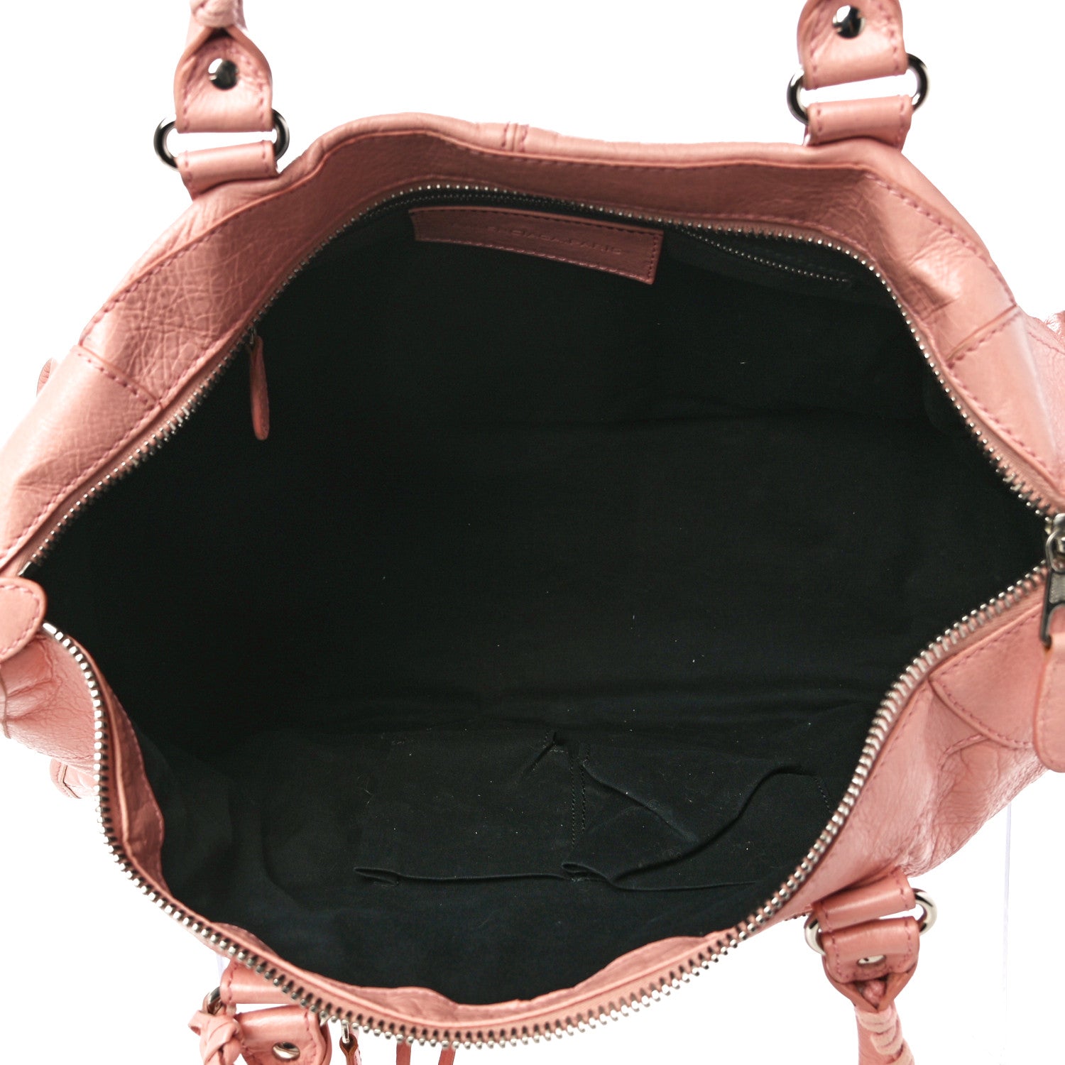 Balenciaga Agneau Giant 12 Silver Hardware Work Rose Peche 6 of 11