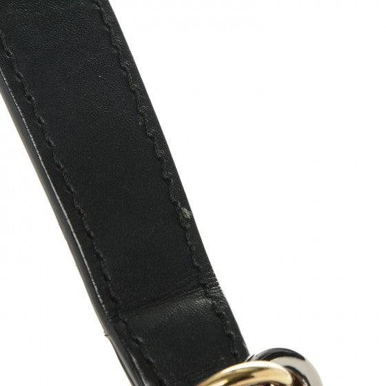 Calfskin Le Dix Cartable S Bag Black
