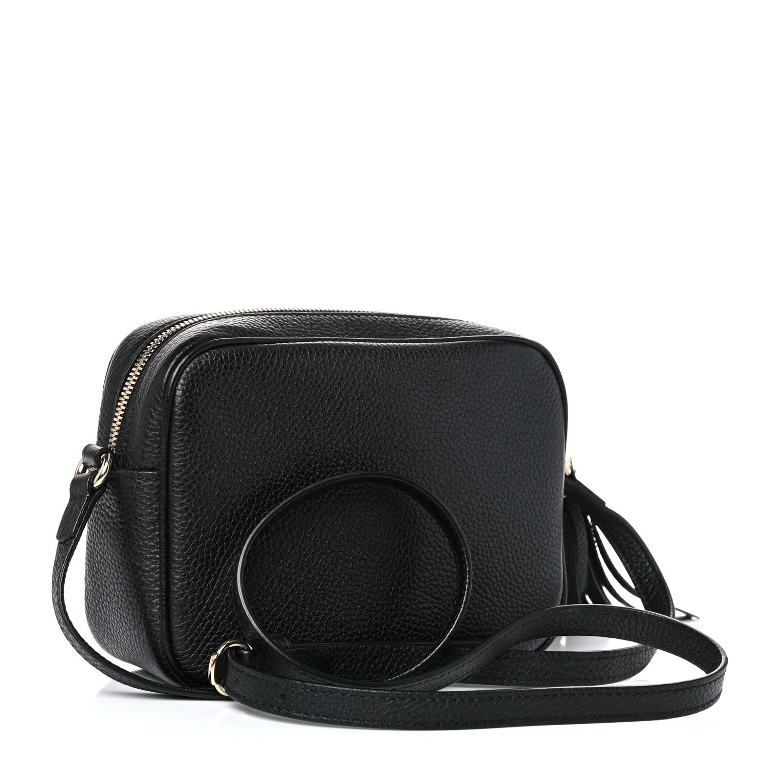 Gucci Pebbled Calfskin Small Soho Disco Bag Black 3 of 10