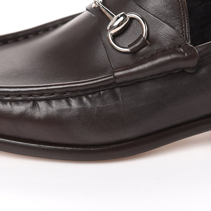 Gucci Calfskin Mens 1953 Horsebit Loafers 6 Marrone 11 of 13