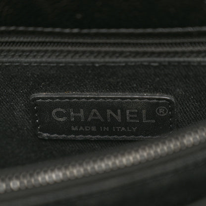 Chanel Caviar Quilted Small Coco Handle Flap So Black 5 of 12