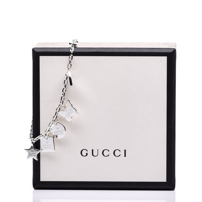 Gucci Sterling Silver Charm Bracelet 6 of 8
