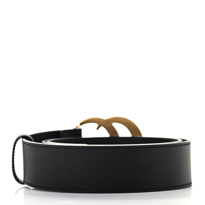 Gucci Calfskin Double G 40mm Belt 85 34 Black 3 of 6