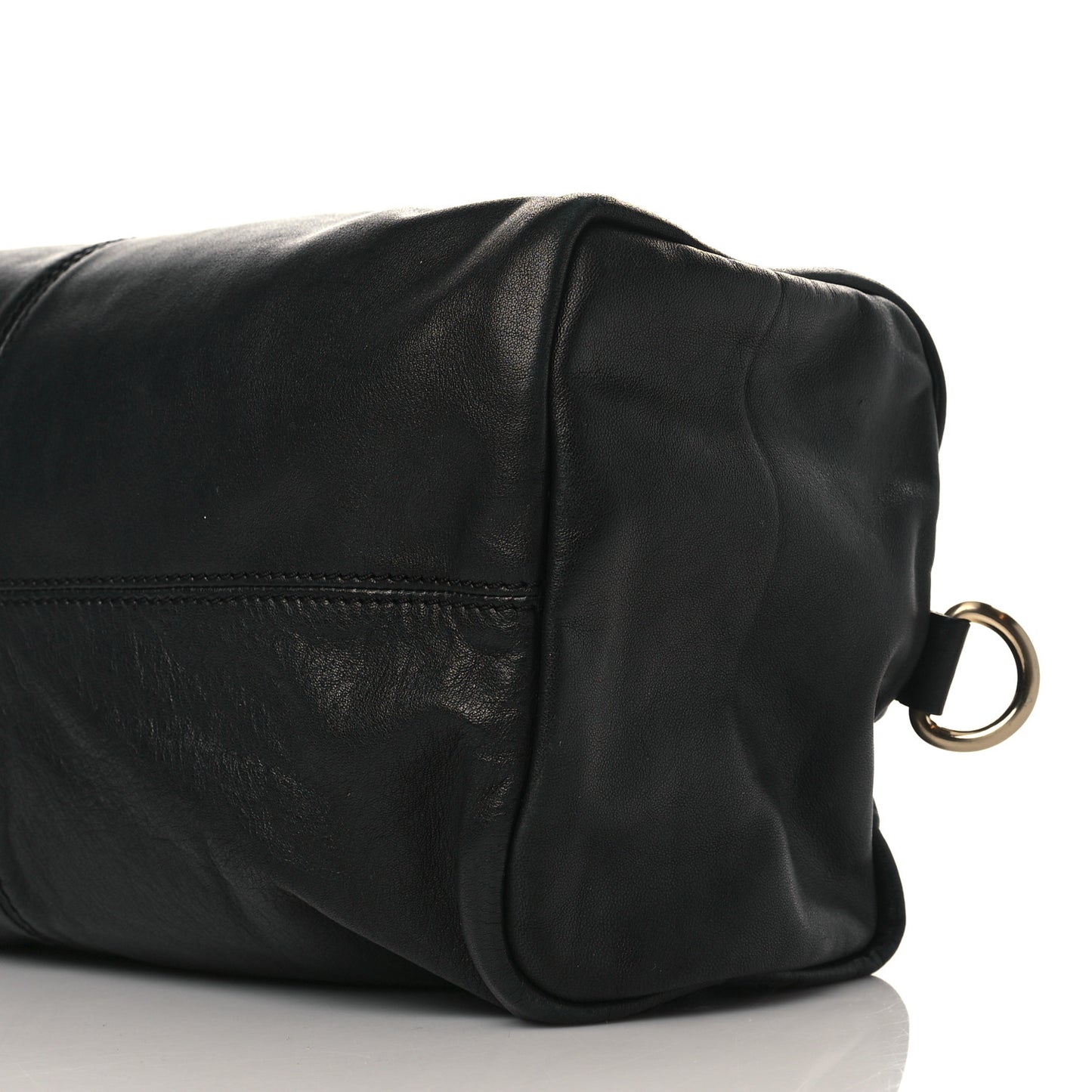 Sugar Goatskin Duffle Bag Black