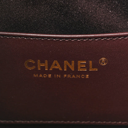Chanel Caviar Quilted Small Chanel 25 Handbag Dark Brown 6 of 10