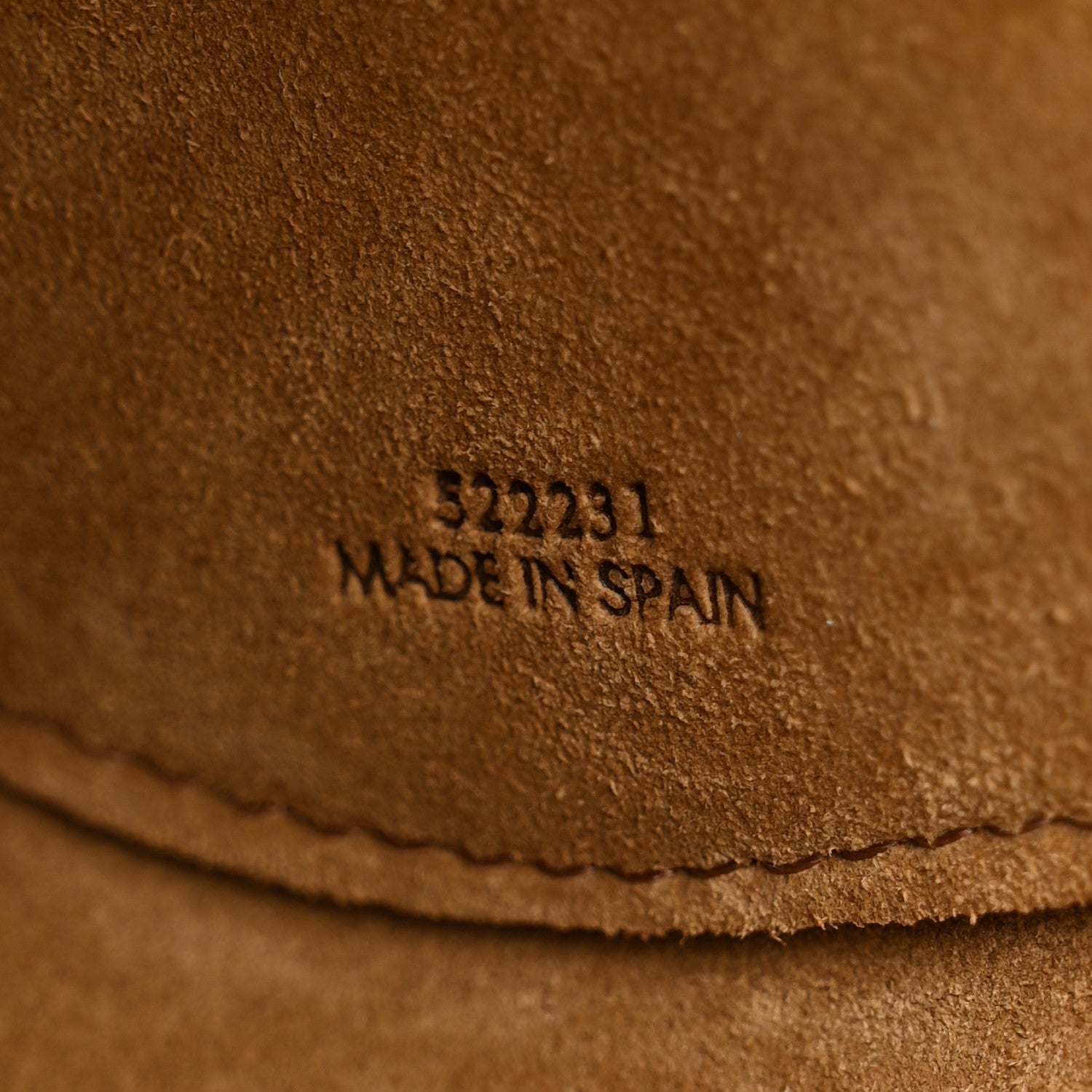 Loewe Calfskin Jacquard Mini Gate Dual Bag Sand 7 of 10