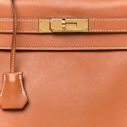 Hermes Swift Kelly Retourne 28 Gold 8 of 13