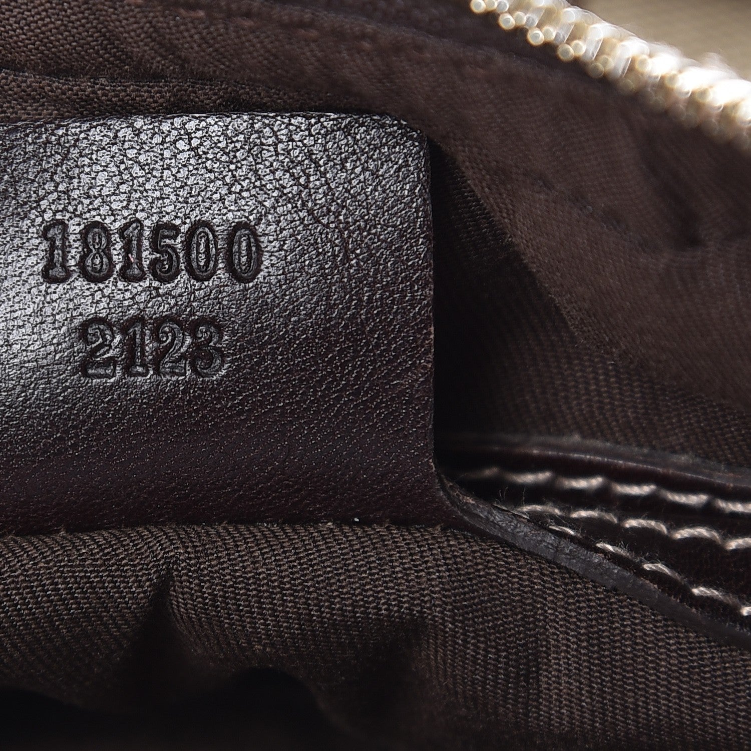 Gucci Monogram GG Royal Hobo Dark Brown 6 of 7