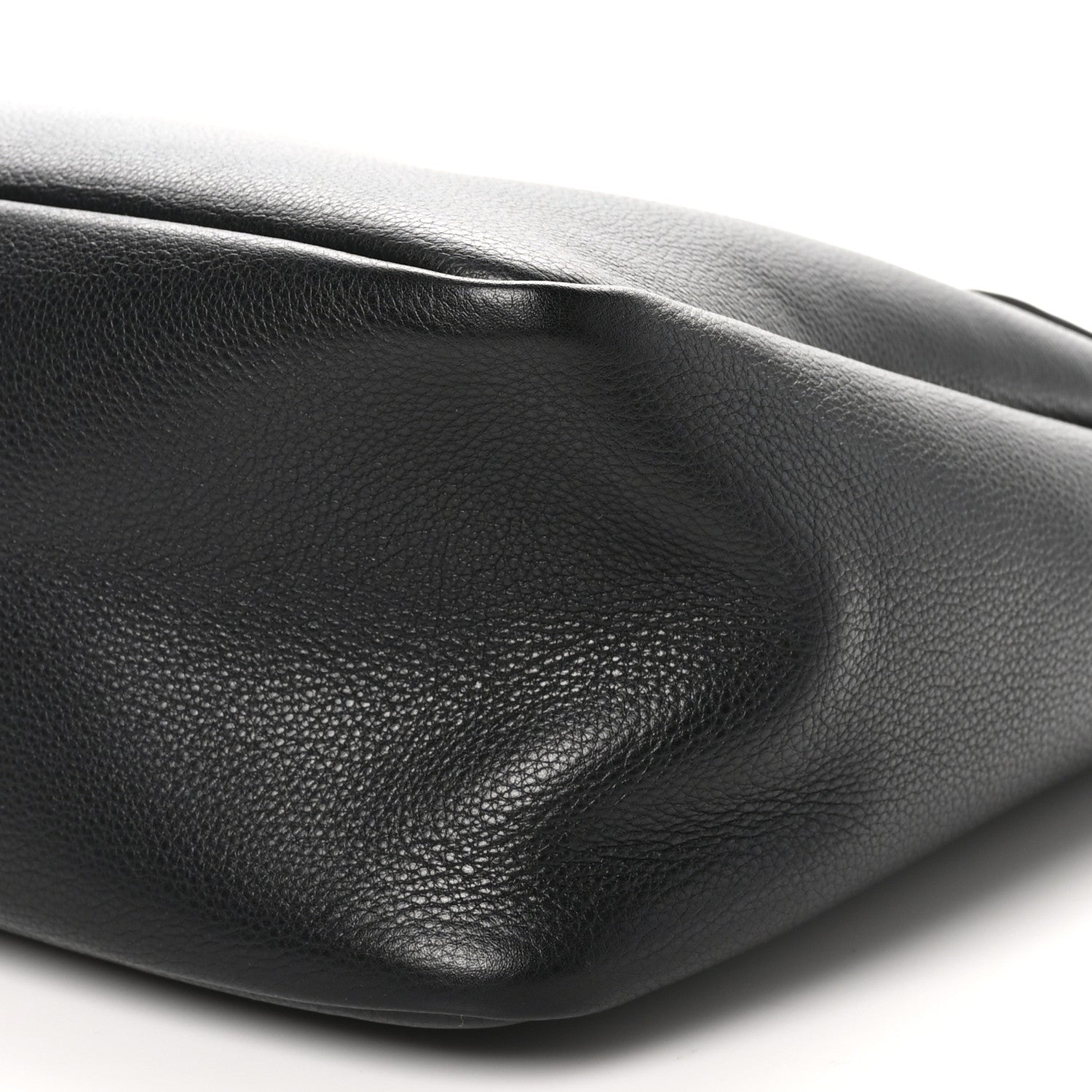 Prada Vitello Daino Soft Medium Dynamique Tote Black 9 of 9