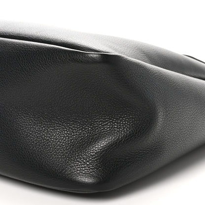 Prada Vitello Daino Soft Medium Dynamique Tote Black 9 of 9