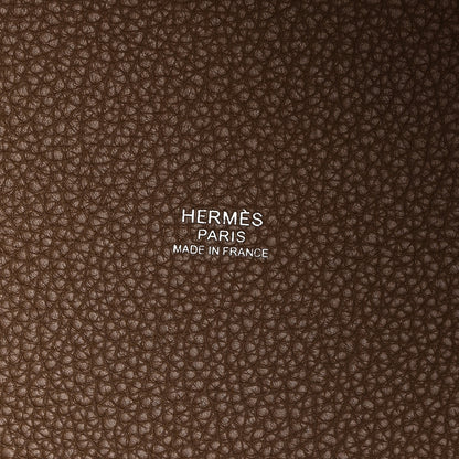 Hermes Taurillon Maurice Picotin Lock 22 MM Beige De Weimar 6 of 10