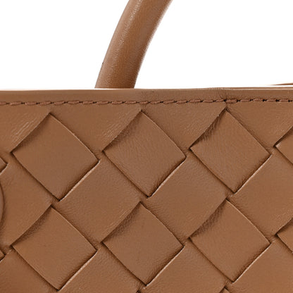 Bottega Veneta Nappa Intrecciato Small Andiamo Shoulder Bag Biscuit 11 of 11