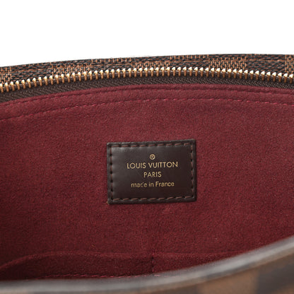 Louis Vuitton Cuir Taurillon Damier Ebene Normandy Bordeaux 5 of 15
