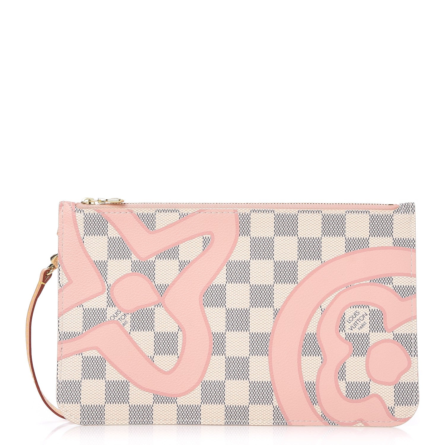 Louis Vuitton Damier Azur Tahitienne Neverfull MM GM Pochette 1 of 8