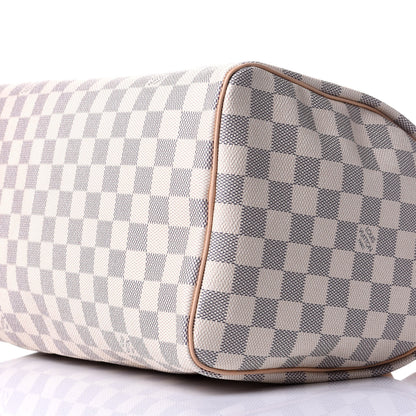 Louis Vuitton Damier Azur Speedy 30 8 of 9