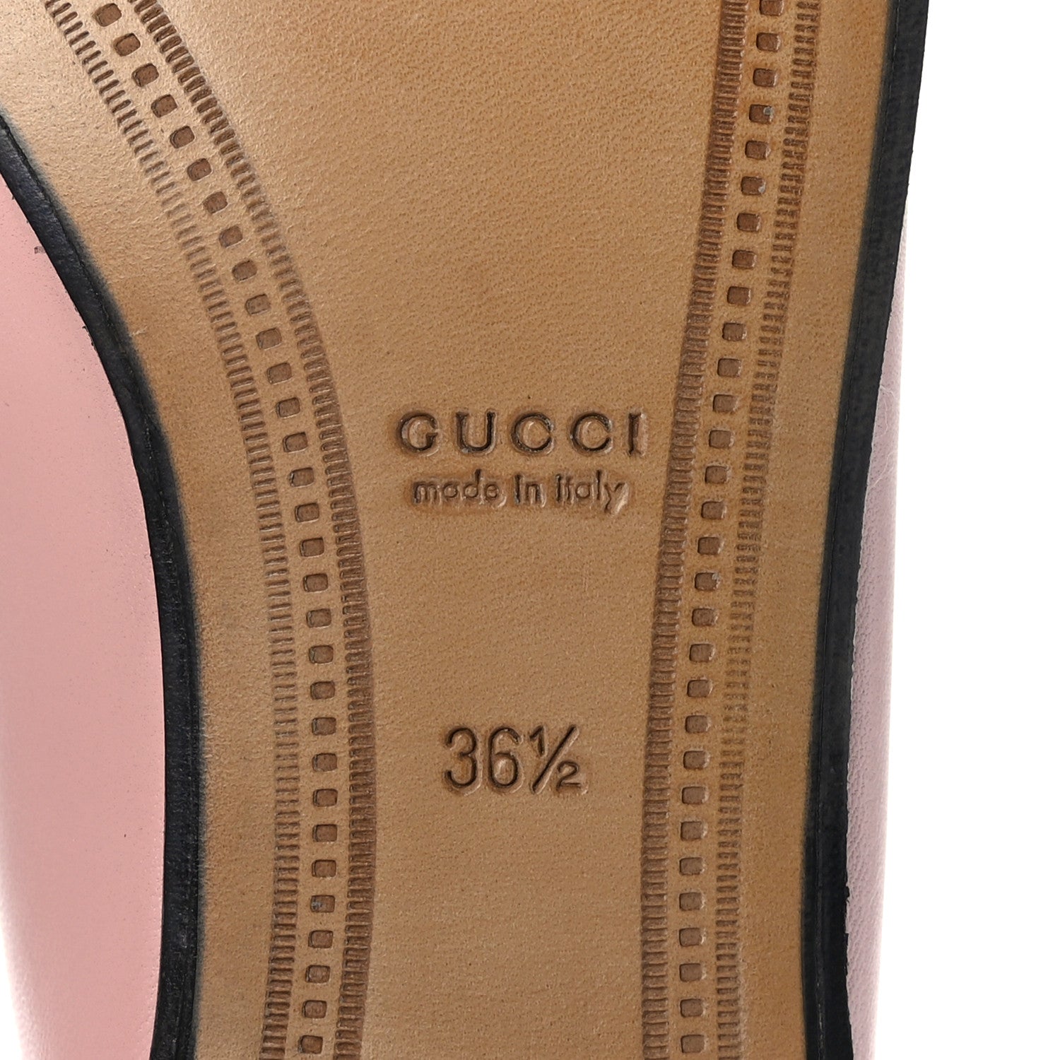 Gucci Lambskin Womens Brixton Horsebit Loafers 36.5 Perfect Pink 8 of 9