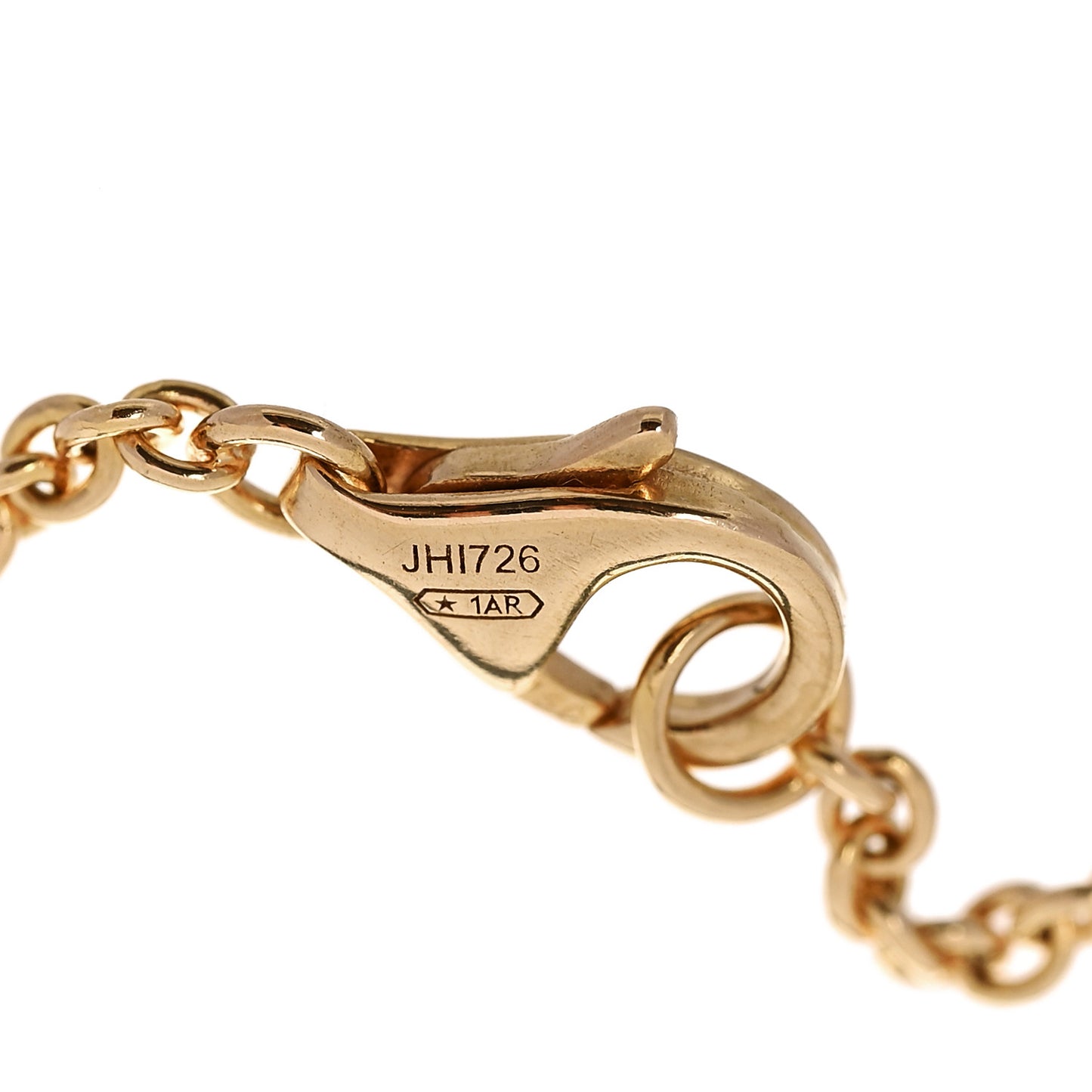 18K Yellow Gold Interlocking LOVE Bracelet